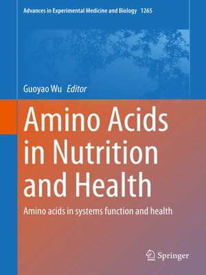 cover image of Amino Acids in Nutrition and Health